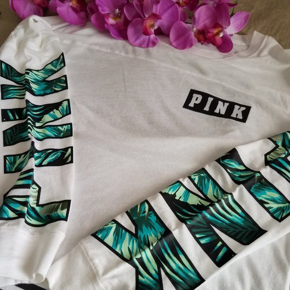 2 Piece-PINK VS Open BACK Tee & Bra NWOT - Picture 12 of 15